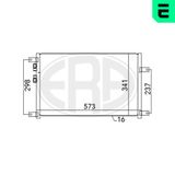 ERA Конденсатор, кондиционер 667074