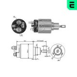 ERA Тяговое реле, стартер ZM1573