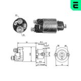 ERA Тяговое реле, стартер ZM702