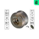 ERA Механизм свободного хода генератора ZN5375
