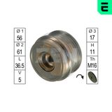ERA Механизм свободного хода генератора ZN5380
