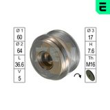 ERA Механизм свободного хода генератора ZN5466