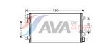 AVA Clever Choice Конденсатор, кондиционер RTA5342