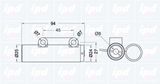 IPD Vibrationsdämpare, kuggrem 13-0269