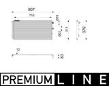 MAHLE Kondensaator,kliimaseade AC 1211 000P