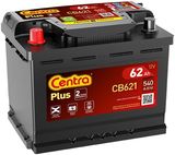 CENTRA Startera akumulatoru baterija CB621