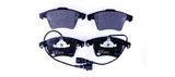HELLA Комплект тормозных колодок, дисковый тормоз 8DB 355 011-621