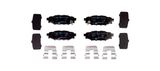 HELLA Комплект тормозных колодок, дисковый тормоз 8DB 355 040-391
