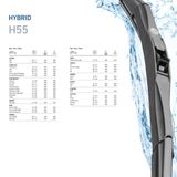HELLA Stikla tīrītāja slotiņa 9XW 204 584-221