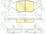 GIRLING Комплект тормозов, дисковый тормозной механизм 6410195