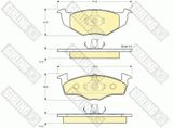 GIRLING Комплект тормозов, дисковый тормозной механизм 6410822