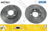 GIRLING Комплект тормозов, дисковый тормозной механизм 6410822