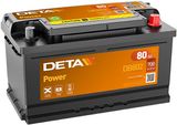 DETA Startera akumulatoru baterija DB802