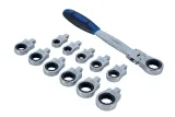 LASER TOOLS Vaihtopäinen Räikkälenkkiavain Sarja 8872