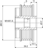 VALEO Vapaakytkin 588098