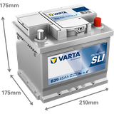 VARTA Startera akumulatoru baterija 545200030K182