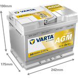 VARTA Стартерная аккумуляторная батарея 560901068K262