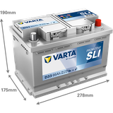 VARTA Startera akumulatoru baterija 566047051K182