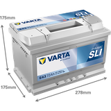 VARTA Стартерная аккумуляторная батарея 572409068K262