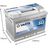 VARTA Стартерная аккумуляторная батарея 574012068K262