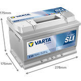 VARTA Startera akumulatoru baterija 574402075K262