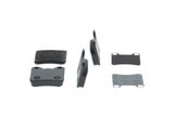 BOSCH Комплект тормозных колодок, дисковый тормоз 0 986 424 411