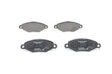 BOSCH Комплект тормозных колодок, дисковый тормоз 0 986 424 453