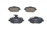 BOSCH Комплект тормозных колодок, дисковый тормоз 0 986 494 075