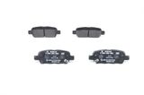 BOSCH Комплект тормозных колодок, дисковый тормоз 0 986 494 090