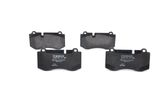 BOSCH Комплект тормозных колодок, дисковый тормоз 0 986 494 167