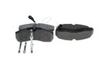 BOSCH Комплект тормозных колодок, дисковый тормоз 0 986 494 278