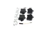 BOSCH Комплект тормозных колодок, дисковый тормоз 0 986 494 290