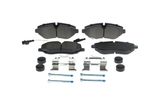 BOSCH Комплект тормозных колодок, дисковый тормоз 0 986 494 334