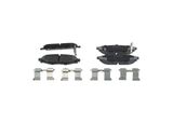 BOSCH Комплект тормозных колодок, дисковый тормоз 0 986 494 444