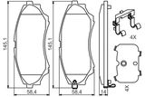 BOSCH Jarrupala, levyjarru 0 986 494 587