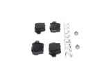 BOSCH Комплект тормозных колодок, дисковый тормоз 0 986 494 605