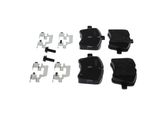 BOSCH Комплект тормозных колодок, дисковый тормоз 0 986 494 607