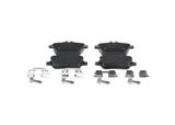 BOSCH Комплект тормозных колодок, дисковый тормоз 0 986 494 664