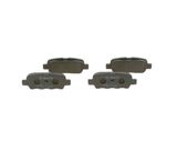 BOSCH Комплект тормозных колодок, дисковый тормоз 0 986 495 089