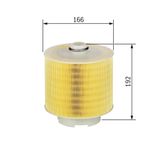 BOSCH Воздушный фильтр F 026 400 198