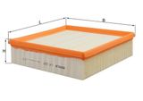 KNECHT Воздушный фильтр LX 220