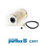 PURFLUX Polttoainesuodatin C491