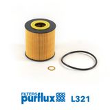 PURFLUX Õlifilter L321
