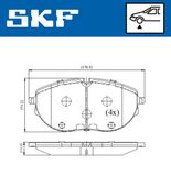 SKF Jarrupala, levyjarru VKBP 81423 E