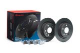 BREMBO Комплект тормозов, дисковый тормозной механизм KT 08 012