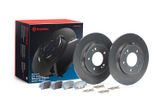 BREMBO Комплект тормозов, дисковый тормозной механизм KT 08 016