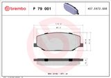 BREMBO Jarrupala, levyjarru P 79 001