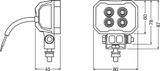 ams-OSRAM Töötuli LEDWL110-WD