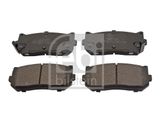 FEBI BILSTEIN Комплект тормозных колодок, дисковый тормоз 116337