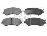 FEBI BILSTEIN Комплект тормозных колодок, дисковый тормоз 116340